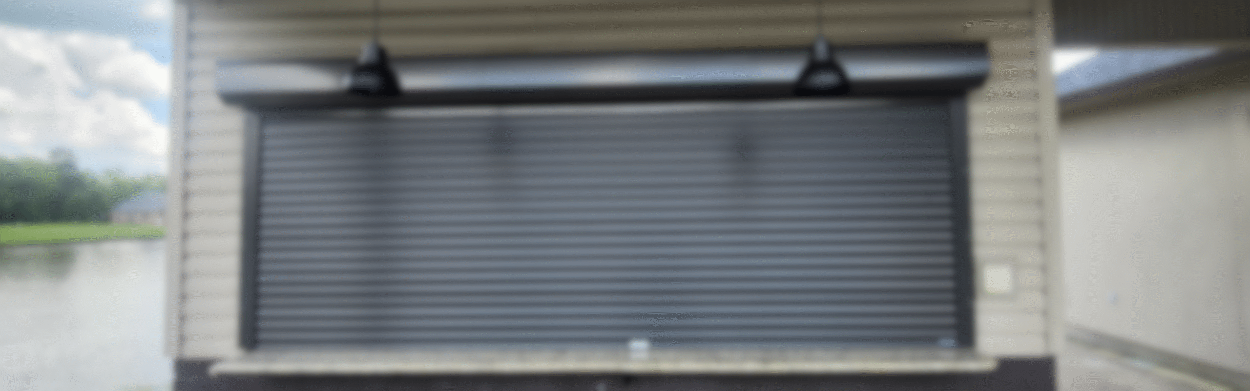 Motorized Hurricane Shutter